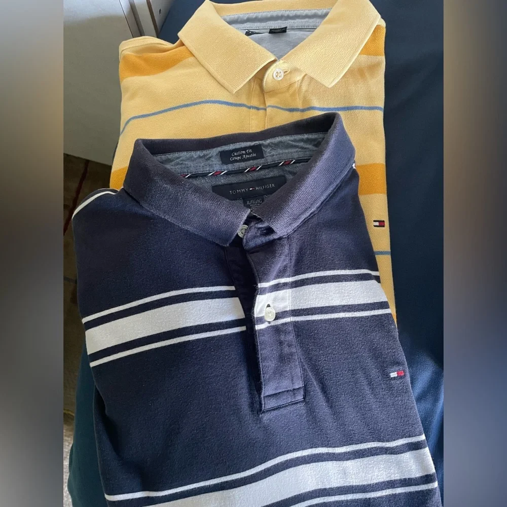 Tommy Hilfiger golf shirts lot of two extra-large - Picture 1 of 7
